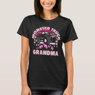 Camiseta Monster Truck Abuela Costume familiar