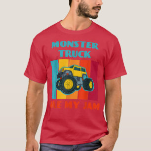 Camiseta Monster Truck Are My Jam Car Lovers Trucker