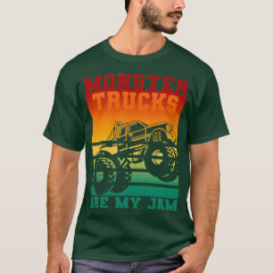 Camiseta Monster Truck Are My Jam Shirt Monster Truck lover