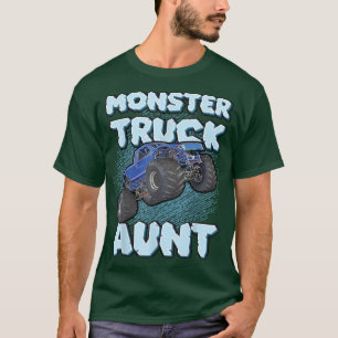 Camiseta Monster Truck Aunt For Aunts Fun Cool Funny Monste