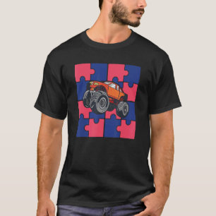 Camiseta Monster Truck Autism Mega Truck
