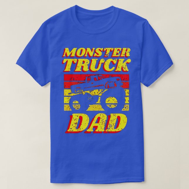 Camiseta Monster Truck Car Lover (Diseño del anverso)
