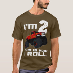 Camiseta Monster Truck Car Offroad Regalo de cumpleaños de 