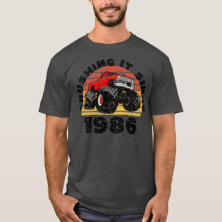 Camiseta Monster Truck Chocante Desde El Nacimiento De 1986