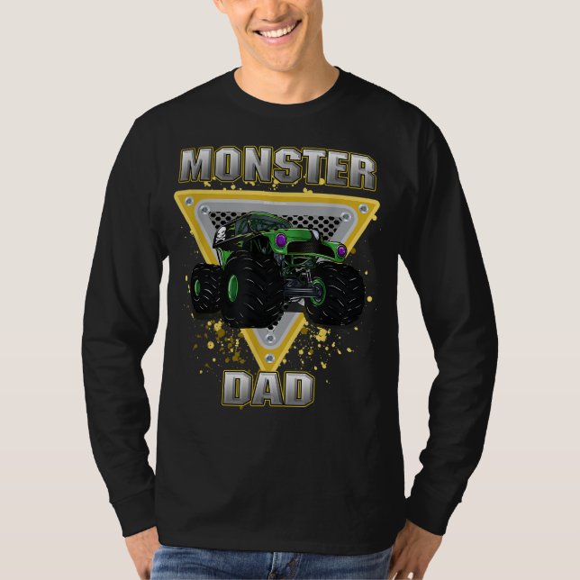 Camiseta Monster Truck Dad (Anverso)