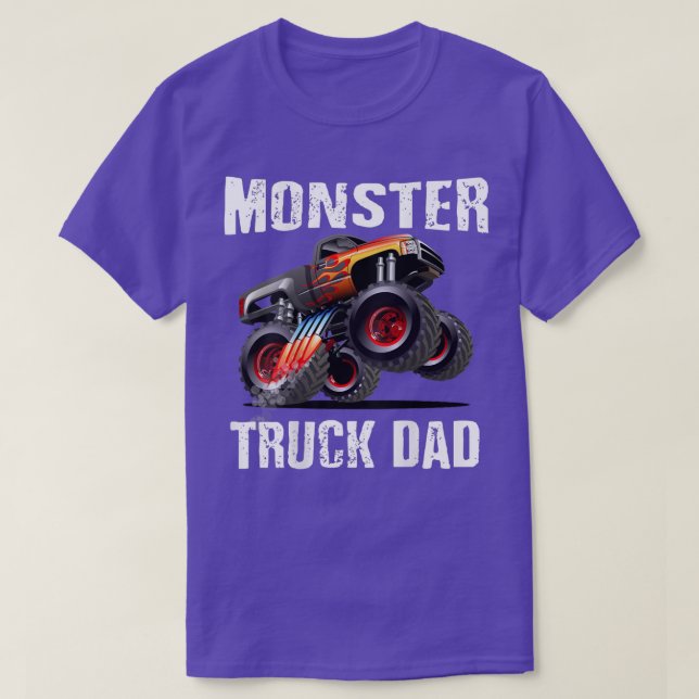 Camiseta Monster Truck Dad 2068 (Diseño del anverso)