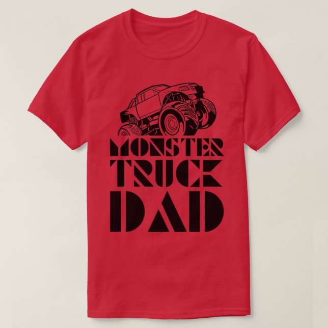 Camiseta Monster Truck Dad 29 (Diseño del anverso)