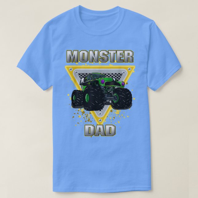 Camiseta Monster Truck Dad Classic TShirt (Diseño del anverso)