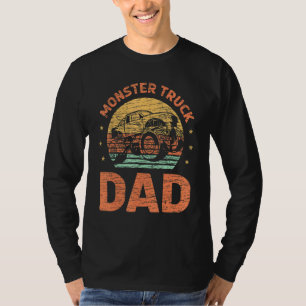 Camiseta Monster Truck Dad Papá Papa Big Truck