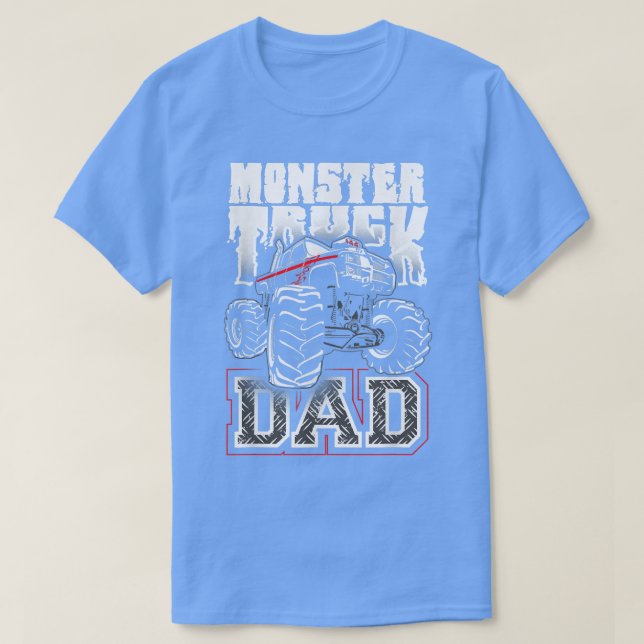 Camiseta Monster Truck Dad Tshirt (Diseño del anverso)