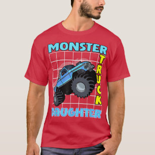 Camiseta Monster Truck Daughter Monster Truck Family Fans 