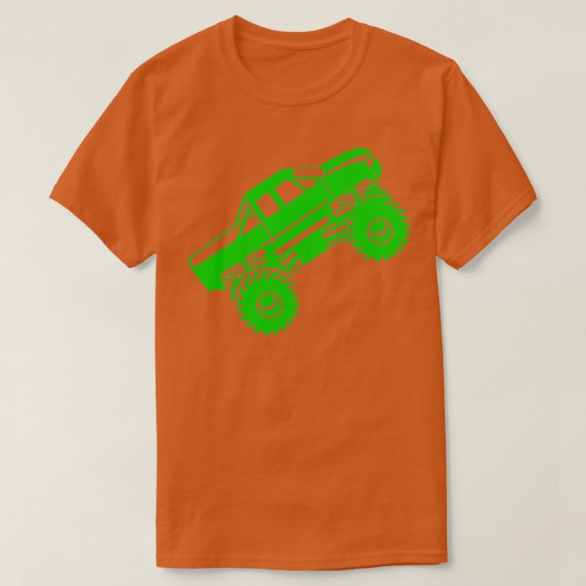 Camiseta Monster Truck Driver Pickup Offroad Vehicle Gift (Diseño del anverso)
