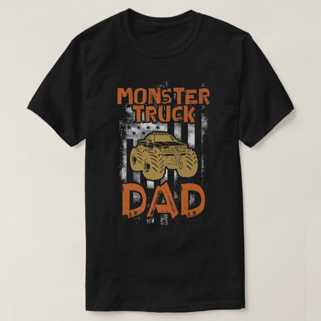 Camiseta Monster Truck Funny Driver2077 (Diseño del anverso)