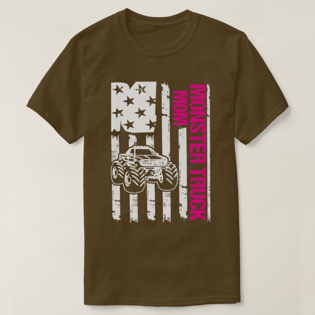Camiseta Monster Truck Funny Driver 2096 (Diseño del anverso)