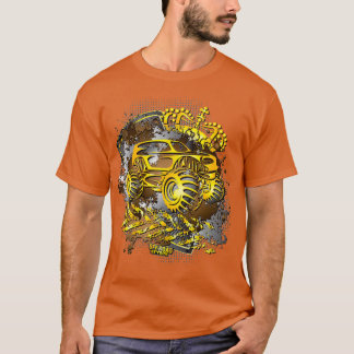 Camiseta Monster Truck Gold Royal Crown