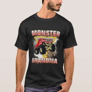 Camiseta Monster Truck Grandma T Shirt