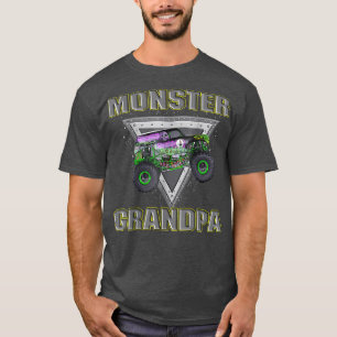 Camiseta Monster Truck Grandpa Monster Truck Are My Jam Tru