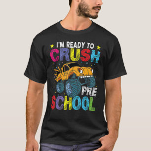 Camiseta Monster Truck Lover Boys Preparados Para Aplastar