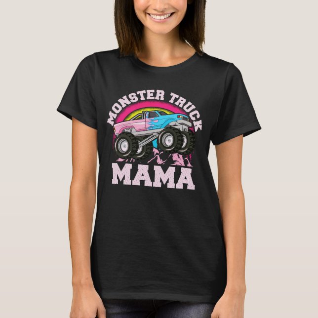 Camiseta Monster Truck Mama Mating Family (Anverso)