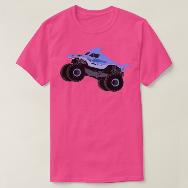 Camiseta Monster Truck MEGALODON (Diseño del anverso)