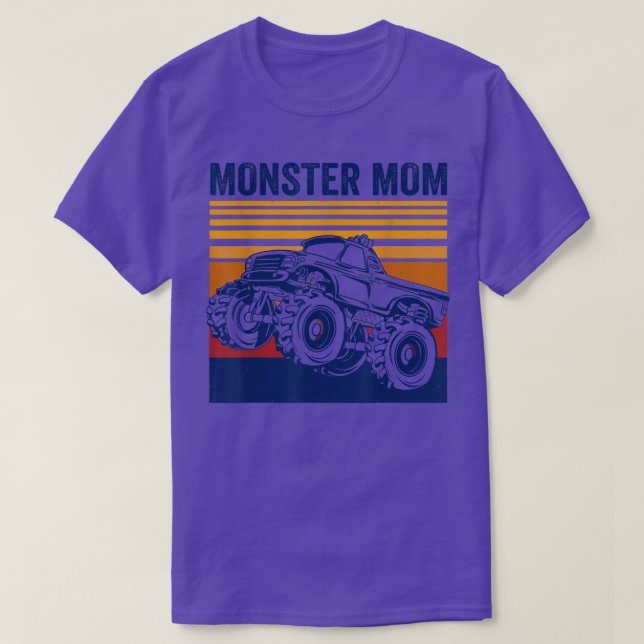 Camiseta Monster Truck Mom  (Diseño del anverso)
