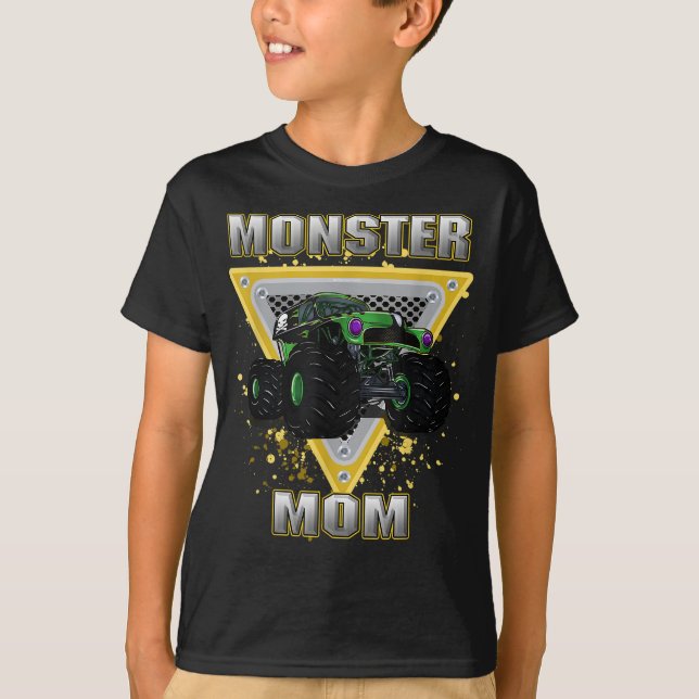 Camiseta Monster Truck Mom (Anverso)