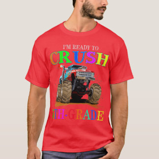 Camiseta Monster Truck Quinto grado Estoy listo para aplast
