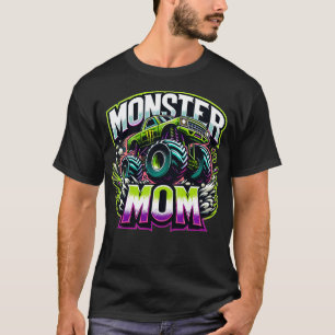 Camiseta Monster Truck Race Racer Driver Mom Mothers Day