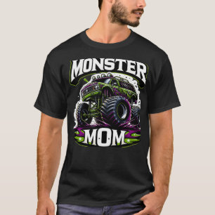 Camiseta Monster Truck Race Racer Driver Mom Mothers Day
