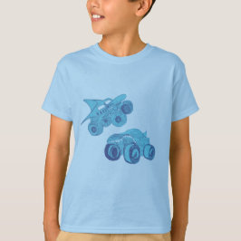 Camiseta Monster Truck Rally Birthday Party