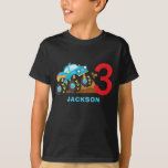 Camiseta Monster Truck Rally Boy Birthday Party Set<br><div class="desc">Monster Truck Rally Boy Birthday Party Outfit T-Shirt</div>