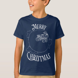 Camiseta Monster Truck Santa