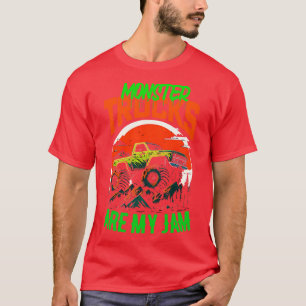 Camiseta Monster Truck son mi Jam Funny 8