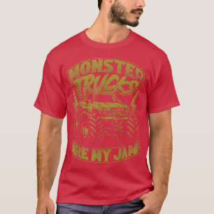 Camiseta Monster Truck Son Mis Amantes De Los Camiones Retr