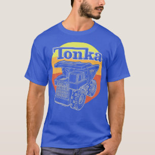 Camiseta Monster Truck Sunset Vintage Graphic