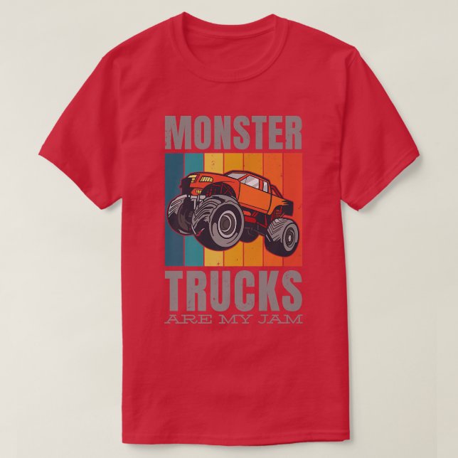 Camiseta Monster Truck  T-Shirt (Diseño del anverso)