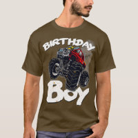 Monster Truck T Shirt Gracioso regalo de cumpleaño