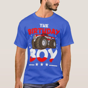 Camiseta Monster Truck - The Birthday Boy for kids 