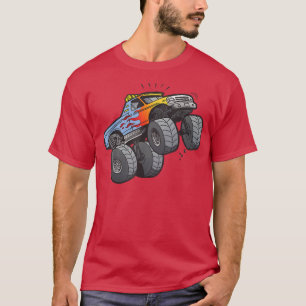 Camiseta MONSTER TRUCK Wheelie Mono