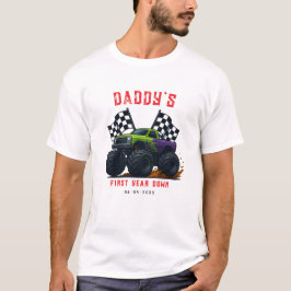Camiseta Monster Trucks 1st Birthday Party 
