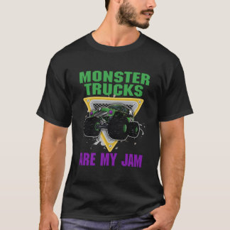 Camiseta Monster Trucks Are My Jam