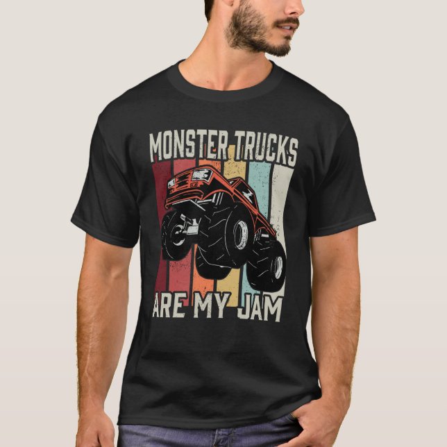 Camiseta Monster Trucks Are My Jam  1 (Anverso)