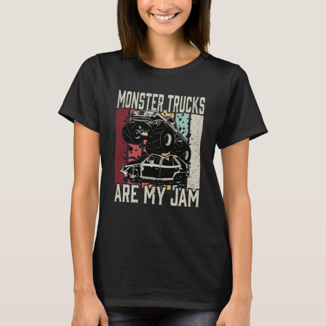 Camiseta Monster Trucks Are My Jam  2 (Anverso)