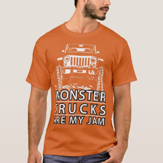 Camiseta monster trucks are my jam 43