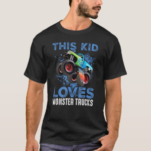 Camiseta Monster Trucks Are My Jam For Boy