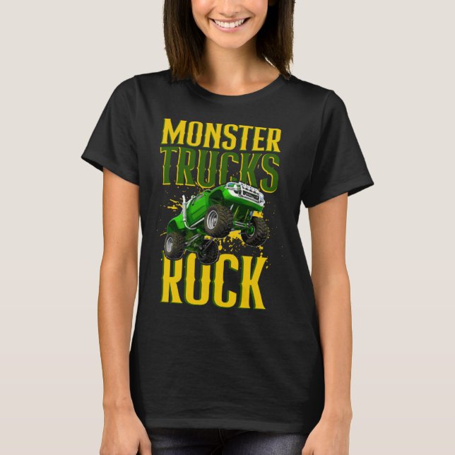 Camiseta Monster Trucks Are My Jam Monster Trucks  2 (Anverso)
