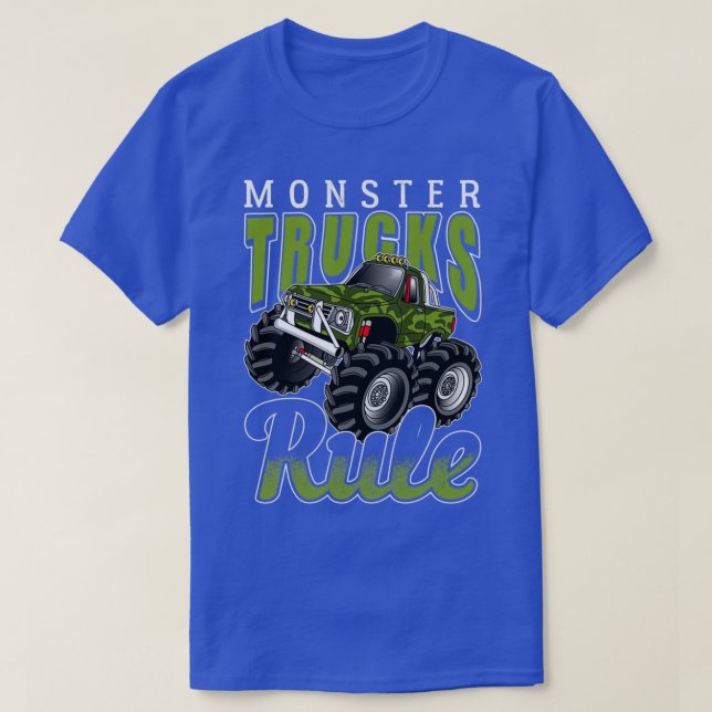 Camiseta Monster Trucks Regla 17 (Diseño del anverso)