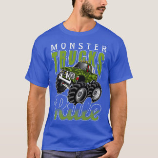 Camiseta Monster Trucks Regla 17