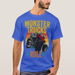 Camiseta Monster Trucks Rule 7
