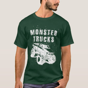 Camiseta Monster Trucks Shirt For Boys Girls Men Women Mons